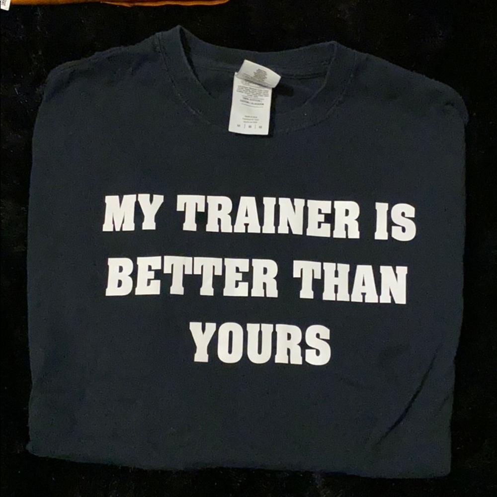 GYM slogan t-shirt